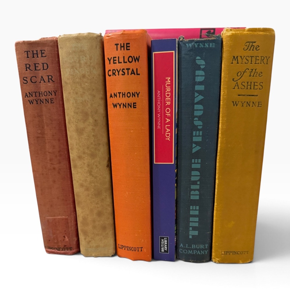 Anthony Wynne Vintage Mystery Book Lot 6pc Dr Eustace Hailey Detective Fiction